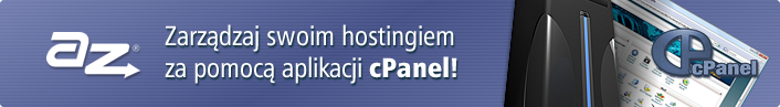 Zarządzaj swoim hostingiem za pomocą aplikacji cPanel®